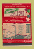 Matchbook Cover - Hastings Alumitile tile Hastings MI 40 Strike
