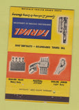 Matchbook Cover - Farval Lubrication Cleveland OH 40 Strike