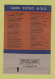 Matchbook Cover - Farval Lubrication Cleveland OH 40 Strike