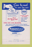 Matchbook Cover - Fidelity Federal Savings Glendale CA 40 Strike