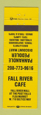 Matchbook Cover - Fall River Cafe Fall River MS?