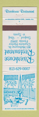 Matchbook Cover - Riverhouse Restaurant Charlotte Harbor FL