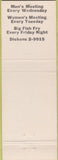 Matchbook Cover - Matchbook Cover Moose Lodge Reseda CA