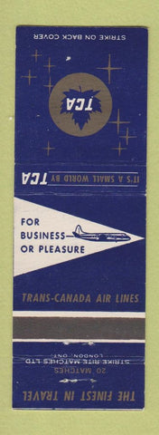 Matchbook Cover - TCA Airlines Trans Canada