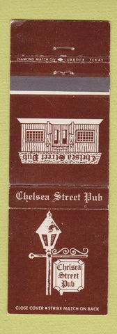 Matchbook Cover - Chelsea Street Pub San Antonio TX