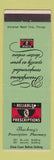 Matchbook Cover - Thackray's Drug Store