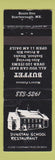 Matchbook Cover - Dunstan School Restaurant Scarborough ME WEAR