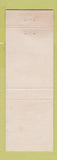 Matchbook Cover - Stage Coach Inn West Yellowstone MT