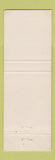 Matchbook Cover - Patt's Rib House West Dennis MA WEAR