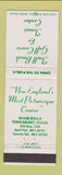 Matchbook Cover - Trull Brook Golf Course Tennis Tewksbury MA WEAR