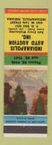 Matchbook Cover - Indianapolis Auto Auction IN