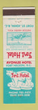 Matchbook Cover - Fort Hotel Fort St John BC