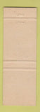 Matchbook Cover - Fort Hotel Fort St John BC
