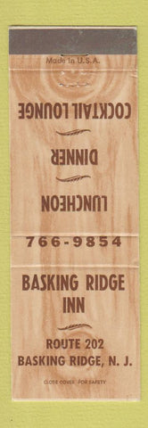 Matchbook Cover - Basking Ridge Inn NJ