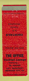 Matchbook Cover - The Office Bar Redwood City CA