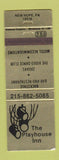 Matchbook Cover - Playhouse Inn Motel New Hope PA WEAR