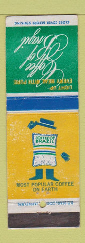 Matchbook Cover - Coffee of Brazil DD Bean