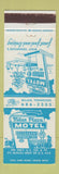 Matchbook Cover - Milan Plaza Motel Milan TN
