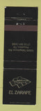 Matchbook Cover - El Zarape Mexican Houston TX