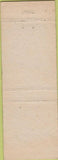 Matchbook Cover - Matchbook Cover Moose Lodge Oakland CA green