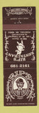 Matchbook Cover - Rip's Restaurant Pontiac MI