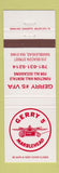 Matchbook Cover - Gerry 5 Marblehead MA