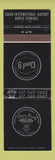 Matchbook Cover - Cloud 9 Spage Room Logan Airport Boston MA