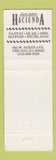 Matchbook Cover - Uncle Julio's Hacienda Mexican Chicago IL