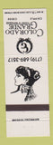 Matchbook Cover - Colorado Grande Casino Cripple Creek
