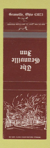 Matchbook Cover - Granville Inn OH