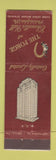 Matchbook Cover - Chancellor Hotel Philadelphia PA The Forge
