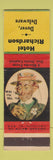 Matchbook Cover - Hotel Richardson Dover DE