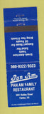 Matchbook Cover - Pan Am Restaurant Fairfax VA
