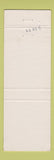 Matchbook Cover - Chris Leone's Fireside Salem NH restaurant