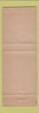 Matchbook Cover - Fort Meigs Motel Perrysburg OH