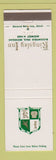 Matchbook Cover - Kingsley Inn Bloomfield Hills MI