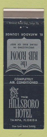 Matchbook Cover - Hillsboro Hotel Tampa FL