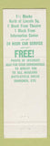 Matchbook Cover - Colonial Motel Gettysburg PA