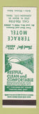 Matchbook Cover - Terrace Motel Johnson City TN