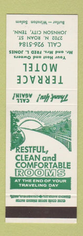 Matchbook Cover - Terrace Motel Johnson City TN