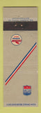 Matchbook Cover - United Airlines Chevron oil gas