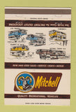 Matchbook Cover - Mitchell RV's Commerce City Colorado Pueblo 40 Strike