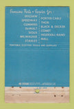 Matchbook Cover - Alfred's Valley Electric Tool Sepulveda CA WEAR 40 Stick