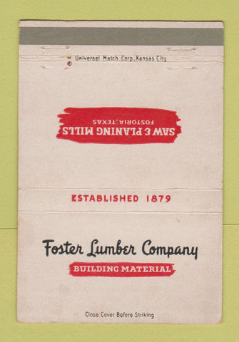 Matchbook Cover - DuPont Seed Disinfectants Wilmington DE 40 Strike