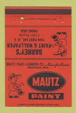 Matchbook Cover - Dean Lumber Gilmer TX 40 Strike