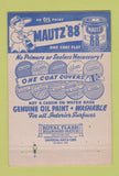 Matchbook Cover - Dean Lumber Gilmer TX 40 Strike