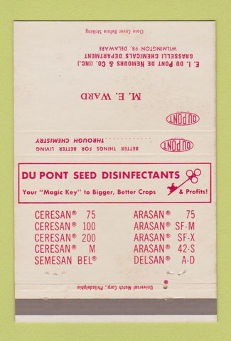 Matchbook Cover - Foster Lumber Fostoria TX 40 Strike