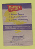Matchbook Cover - Clarion Radio White Equipment Indianapolis IN 40 Strike