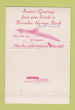 Matchbook Cover - Kennebec Savings Bank SD Christmas WEAR 40 Strike