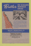 Matchbook Cover - Butler DeScalers New York City 40 Strike